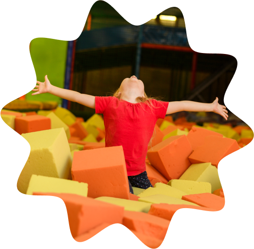 Criança se divertindo