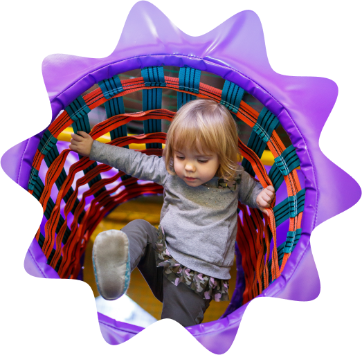 Criança se divertindo